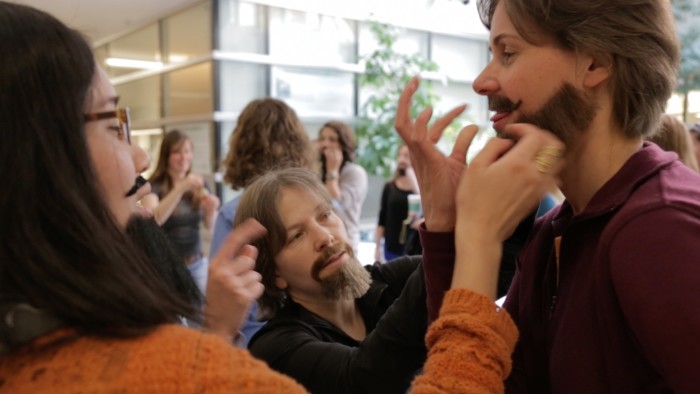 Bearded ladies helpful hands